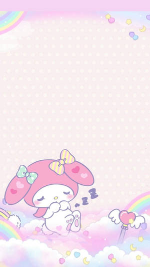 My Melody Cute Bunny Wallpaper