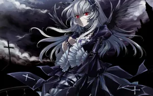 Mysterious And Dark Anime Art Wallpaper