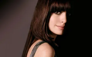 Mysterious Anne Hathaway Wallpaper