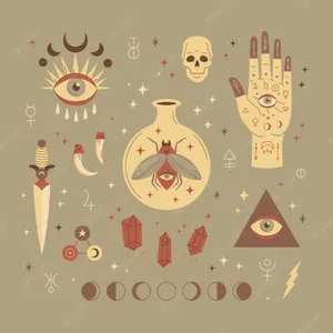 Mysterious Celestial Alignment Wallpaper