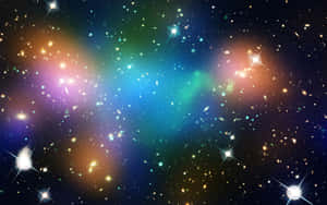 Mysterious Dark Matter In Space Wallpaper