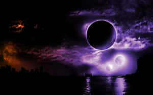 Mysterious Dark Space Wallpaper