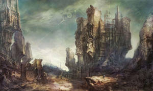 Mystical Castle Ruins In Tera Online Game Wallpaper