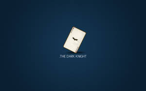 Mystical Dark Knight On Minimalist Tablet Wallpaper