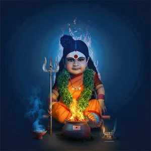 Mystical_ Mariamman_ Fire_ Ritual Wallpaper
