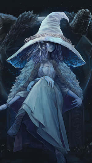 Mystical_ Witch_ Under_ Moonlight.jpg Wallpaper