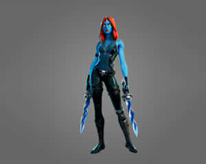 Mystique Fortnite Manic Skin Wallpaper