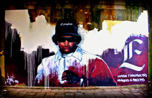 N.w.a. Memorial Eazy-e Street Wall Art Wallpaper