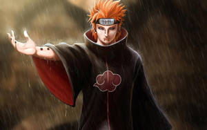 Nagato Naruto Pain In The Rain Wallpaper