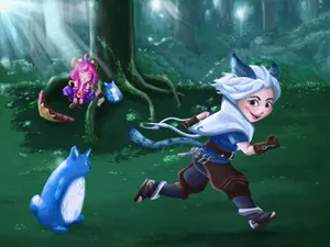 Nana Mobile Legends Harith Running Wallpaper