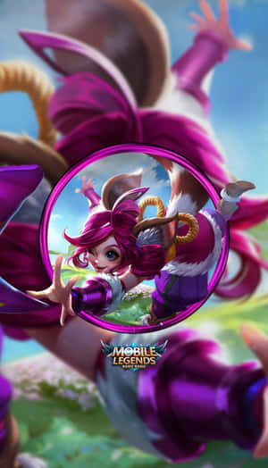 Nana Mobile Legends Inside Circle Wallpaper