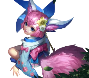 Nana Mobile Legends Japanese Kimono Wallpaper