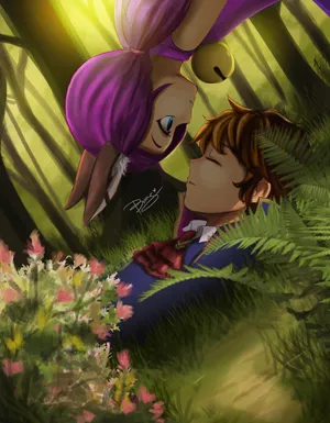 Nana Mobile Legends Sleeping Gusion Wallpaper