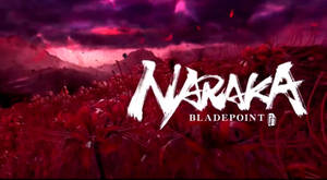 Naraka Bladepoint Cover In Red Aesthetic Wallpaper