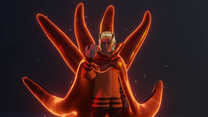 Naruto 3d Baryon Mode Wallpaper