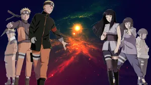 Naruto And Hinata Stages Wallpaper