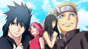 Naruto And Hinata With Sasusaku Wallpaper