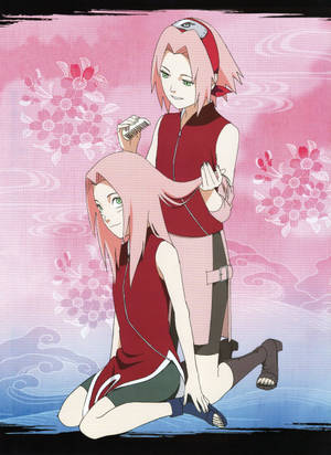 Naruto Anime Young And Adult Sakura Wallpaper
