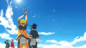 Naruto & Friends Aesthetic Computer Wallpaper