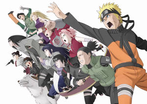 Naruto Guys And Girls Lineup Wallpaper