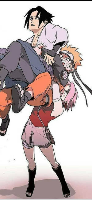 Naruto Iphone Team 7 Lift Wallpaper