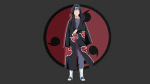 Naruto Itachi Uchiha Using The Sharingan Wallpaper