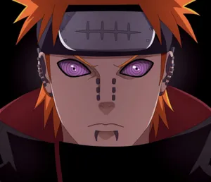 Naruto Pain With Glowing Eyes Wallpaper