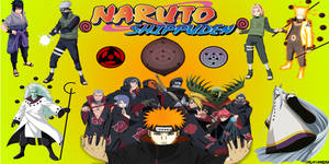 Naruto Shippuden 4k Characters Poster Wallpaper