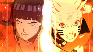 Naruto Shippuden 4k Side-by-side Couple Wallpaper