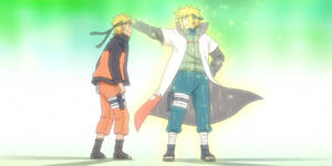 Naruto Shippuden 4k Sweet Naruto And Minato Wallpaper