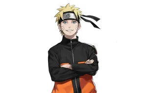 Naruto Smile Arms Wallpaper