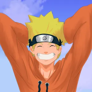 Naruto Smile Hoodie Wallpaper