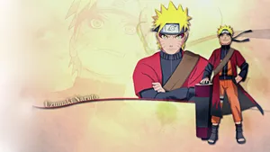 Naruto Uzumaki Unleashes His Power In Sage Mode Wallpaper