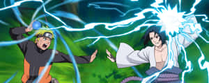 Naruto_vs_ Sasuke_ Electric_ Showdown Wallpaper