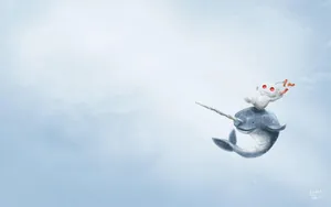 Narwhal And Reddit Robot Wallpaper