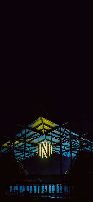 Nashville Sc Stadium At Night Wallpaper