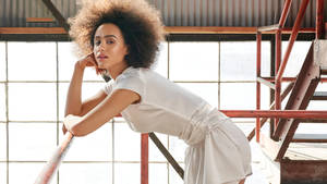 Nathalie Emmanuel British Model Wallpaper