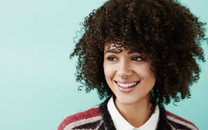 Nathalie Emmanuel Lovely Smile Wallpaper