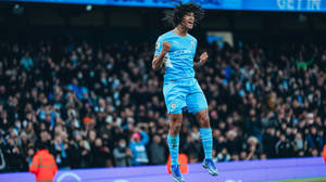 Nathan Ake Awesome Jump Shot Wallpaper
