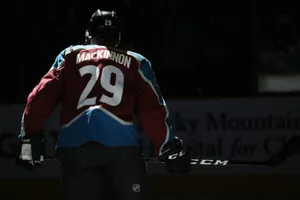 Nathan Mackinnon Ice Hockey Sweater Wallpaper