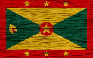 National Flag Of Grenada Wallpaper