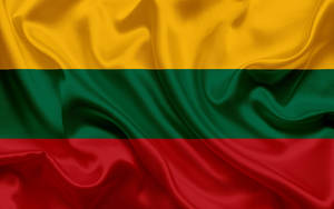 National Flag Of Lithuania Wallpaper