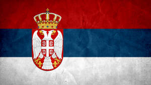 National Flag Of Serbia Wallpaper