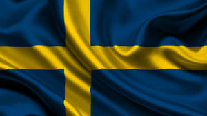 National Flag Of Sweden Wallpaper