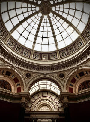 National Gallery Domed Ceiling Wallpaper