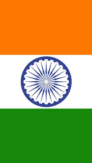 National Indian Flag Mobile Wallpaper
