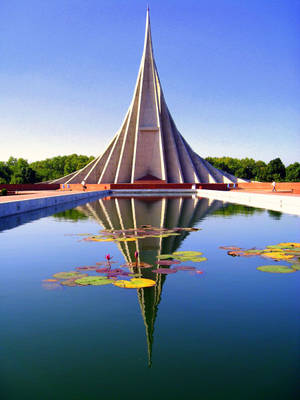National Martyrs' Monument In Dhaka Wallpaper