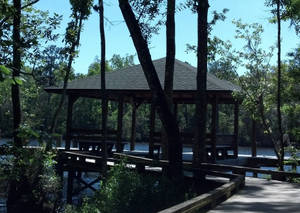 Nature Cottage Wallpaper