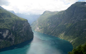Nature Fjord View Wallpaper