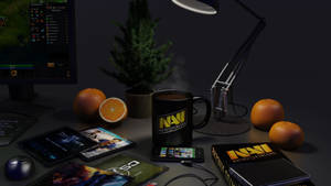 Natus Vincere On The Table Wallpaper
